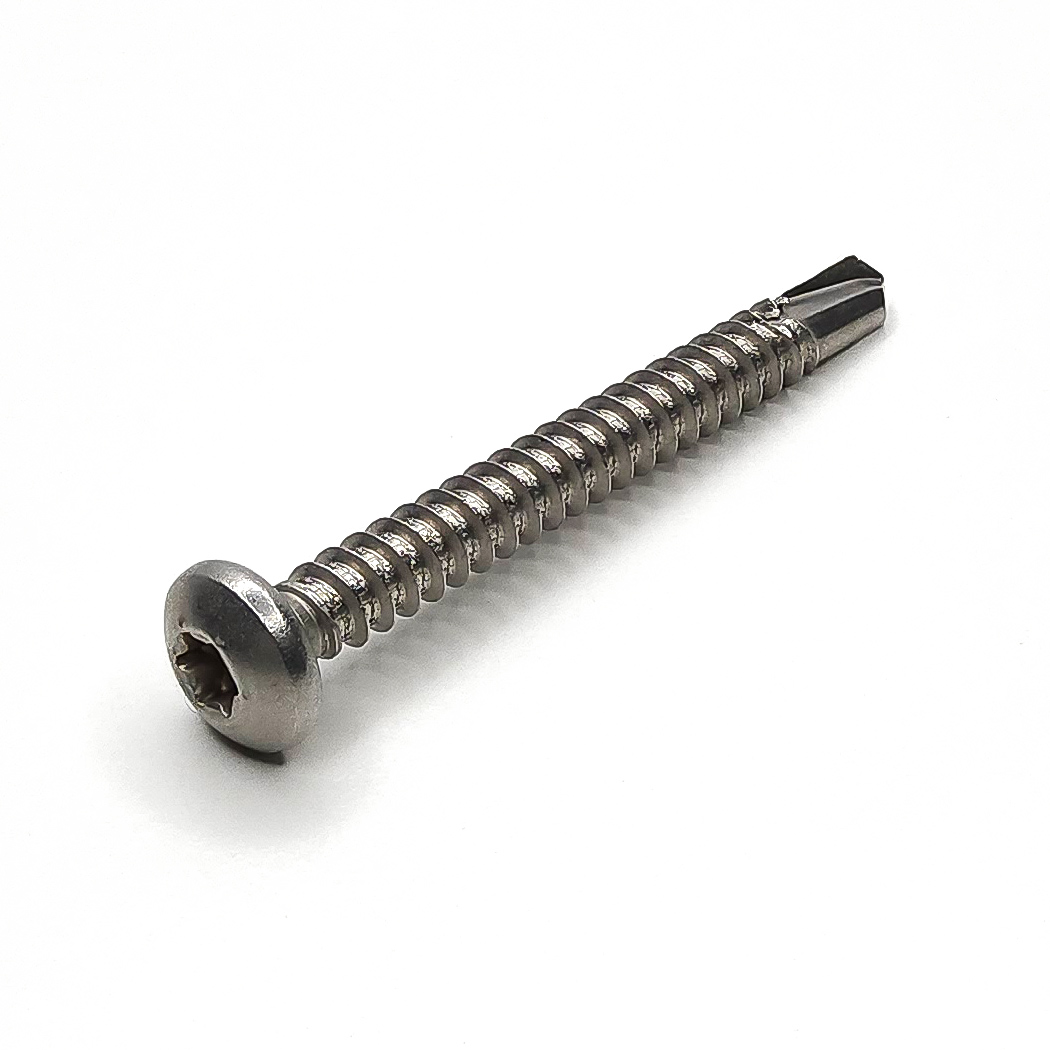 Silindir Başlı Matkap Uçlu Torx Sac Vidası (DIN 7504 M TX)